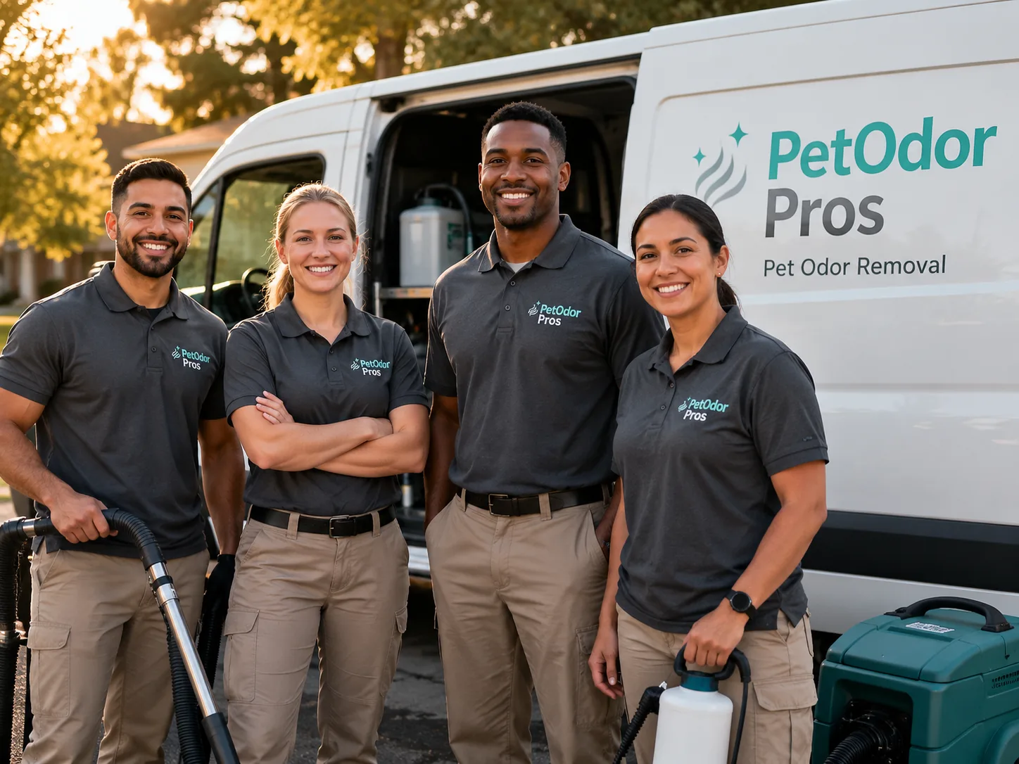 Pet Odor Removal team serving Charleston, AR